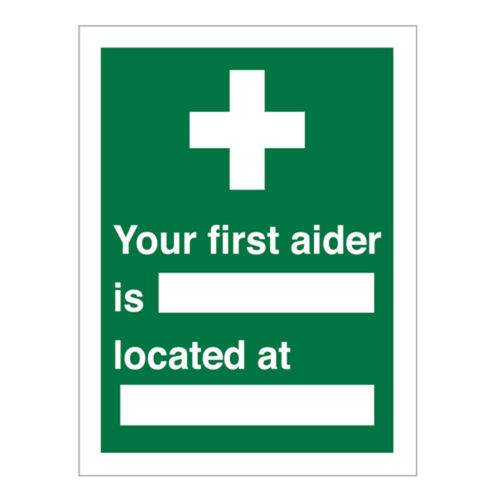 First Aider Sign (40192V)